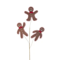 Kurt Adler 25" Gingerbread Christmas Tree Spray C6958