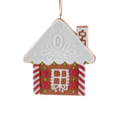 Kurt Adler 4.85" Set Of 4 Claydough Cookie Christmas Ornament D4156 9 Kurt Adler 4.85" Set Of 4 Claydough Cookie Christmas Ornament D4156 -Holiday Decorations d4156b 13431.1677688116