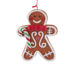 Kurt Adler 4.85" Set Of 4 Claydough Cookie Christmas Ornament D4156 11 Kurt Adler 4.85" Set Of 4 Claydough Cookie Christmas Ornament D4156 -Holiday Decorations d4156c 29243.1677688128