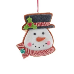 Kurt Adler 4.85" Set Of 4 Claydough Cookie Christmas Ornament D4156 10 Kurt Adler 4.85" Set Of 4 Claydough Cookie Christmas Ornament D4156 -Holiday Decorations d4156d 71290.1677688123
