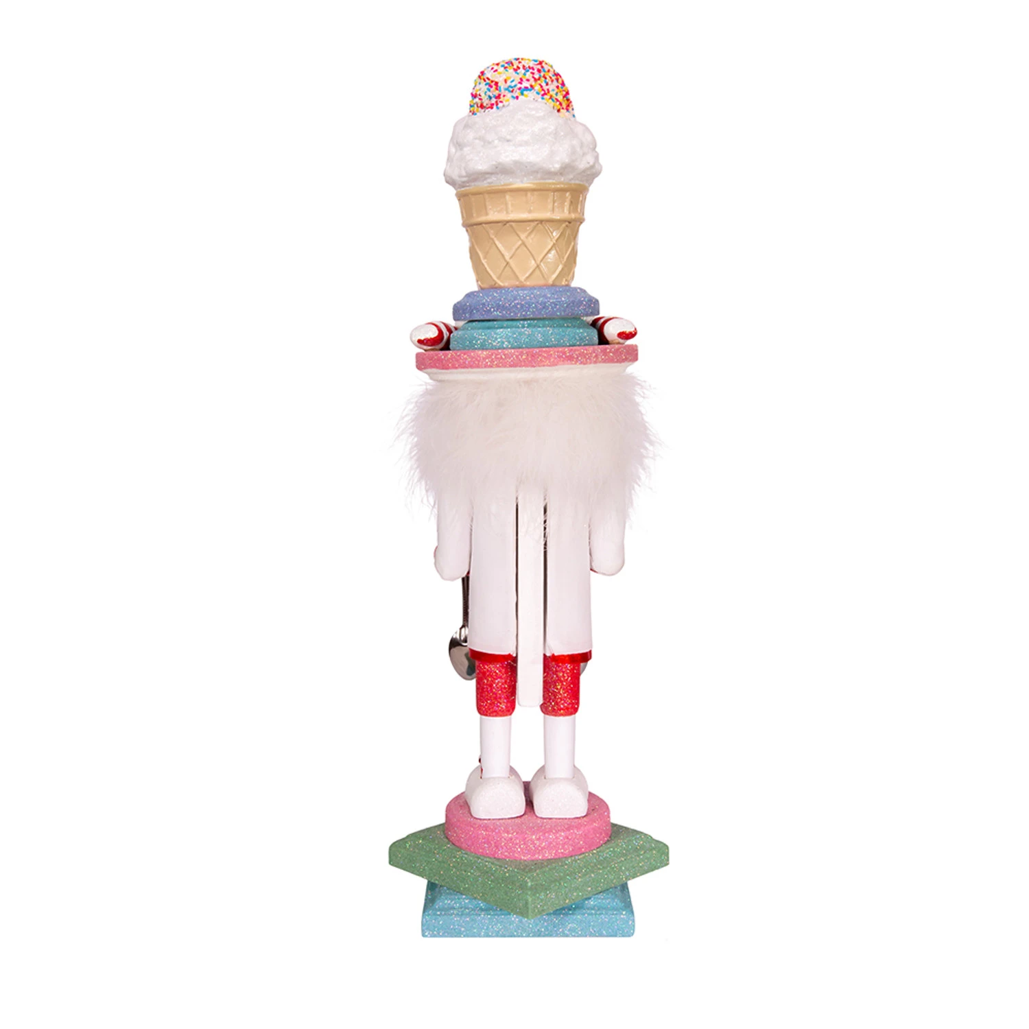 Kurt Adler 19" Hollywood Nutcrackers Ice Cream Nutcracker Christmas Figure HA0404 6 Kurt Adler 19" Hollywood Nutcrackers Ice Cream Nutcracker Christmas Figure HA0404 - Image 4